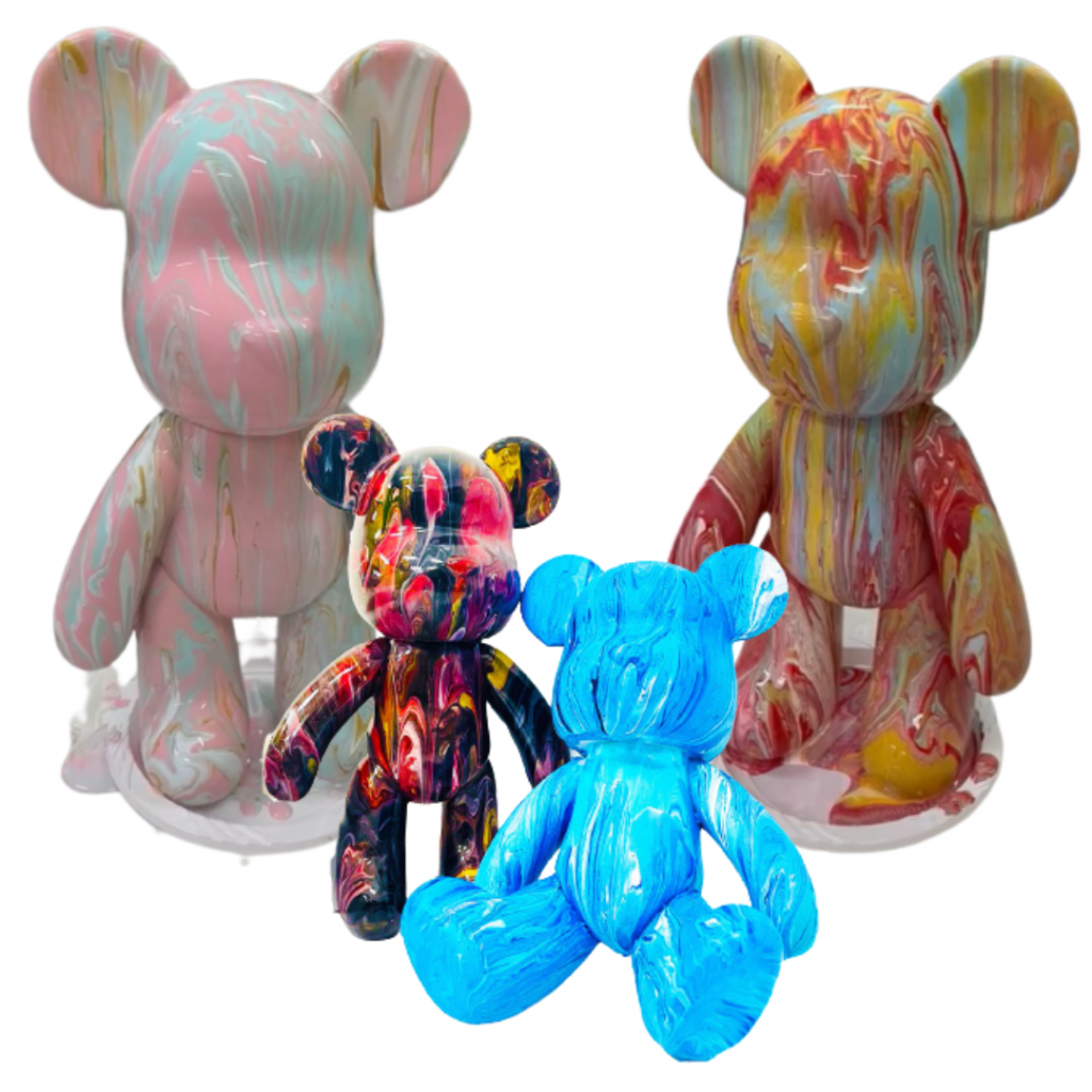 acrylic pour bear - Acrylic Pour Bear - Craft Labs, Singapore September 2022